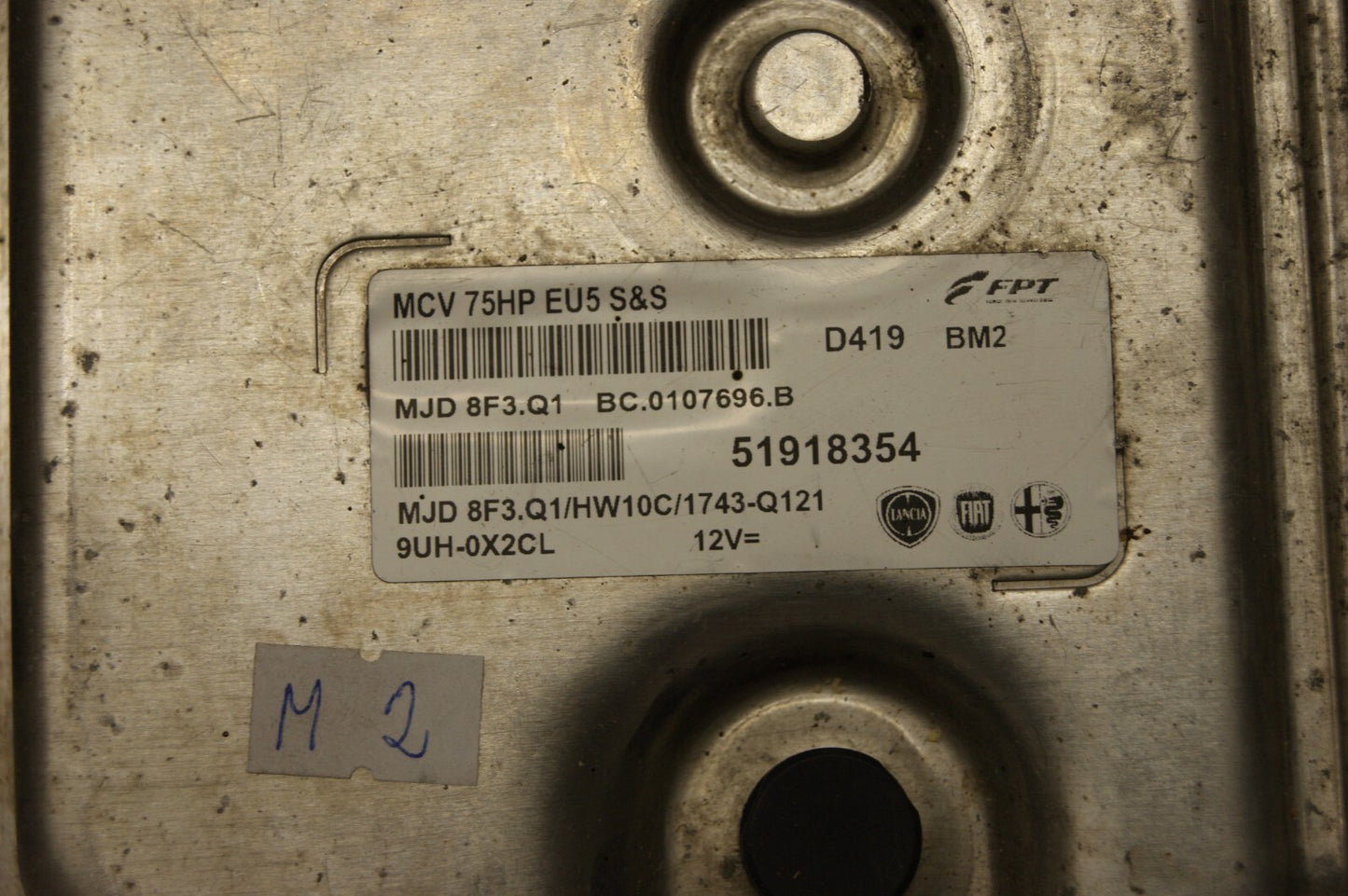 ECU FIAT QUBO 51918354 PLUG AND PLAY PROGRAMMING BY POST