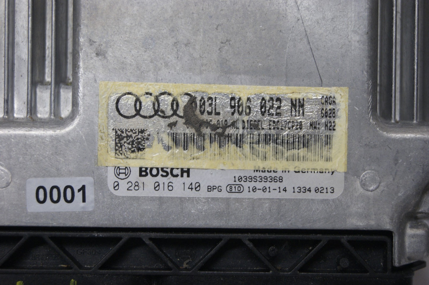 AUDI A5 2.0TDI ECU 03L906022NN 0281016140 PLUG & PLAY CLONING