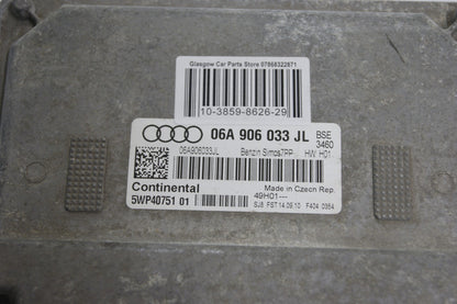 Audi A3  1.6 MPI Petrol Engine Control Unit ECU 06A906033JL CONTINENTAL ECU