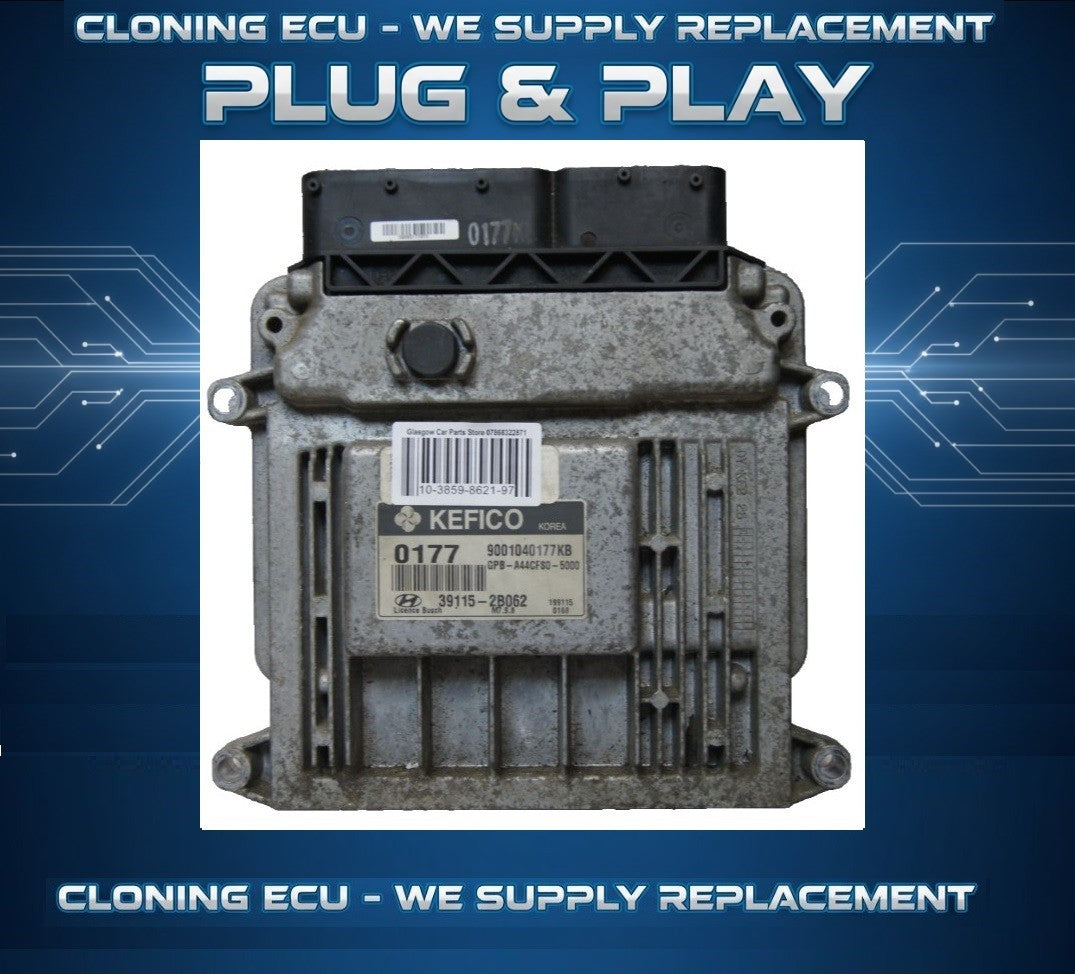 ECU  KIA / HYUNDAI    391152B062 9001040177KB PLUG AND PLAY (CLONING).