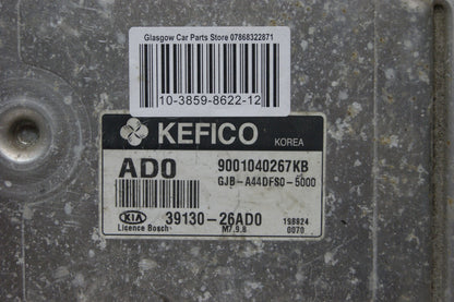 ECU  KIA / HYUNDAI 39130 26AD0 9001040267KB  PLUG AND PLAY (CLONING).