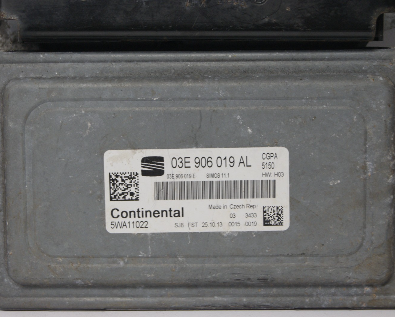 ECU 03E906019AL  IBIZA SEAT 1.2L Petrol 08-17.