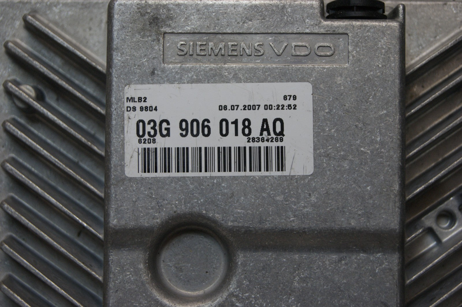 ECU AUDI VW 03G906018AQ  (CLONING BY POST) PLUG AND PLAY