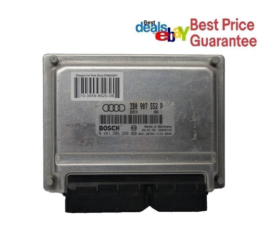 AUDI A6  2.4i PETROL ENGINE CONTROL UNIT ECU 3B0907552P   0261206398