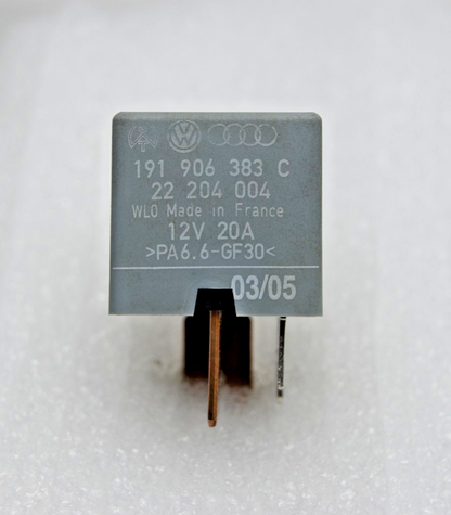 Audi VW Ford 4-Pin Grey (No:167) Fuel Pump Relay 191906383C V23134-B55-X216