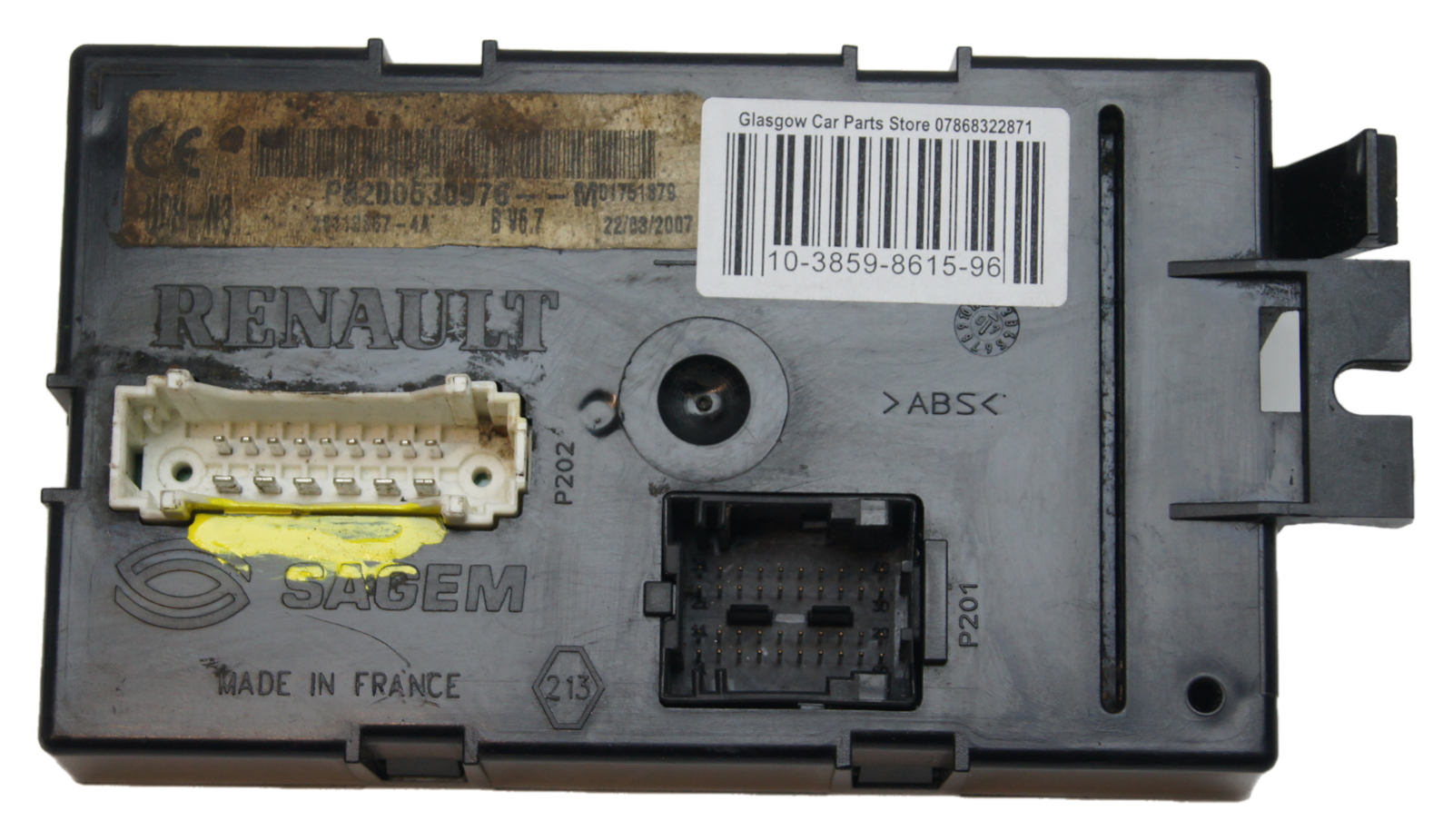  TRAFIC  VIVARO  PRIMASTER BODY CONTROL MODULE 8200530976--M. VIRGIN