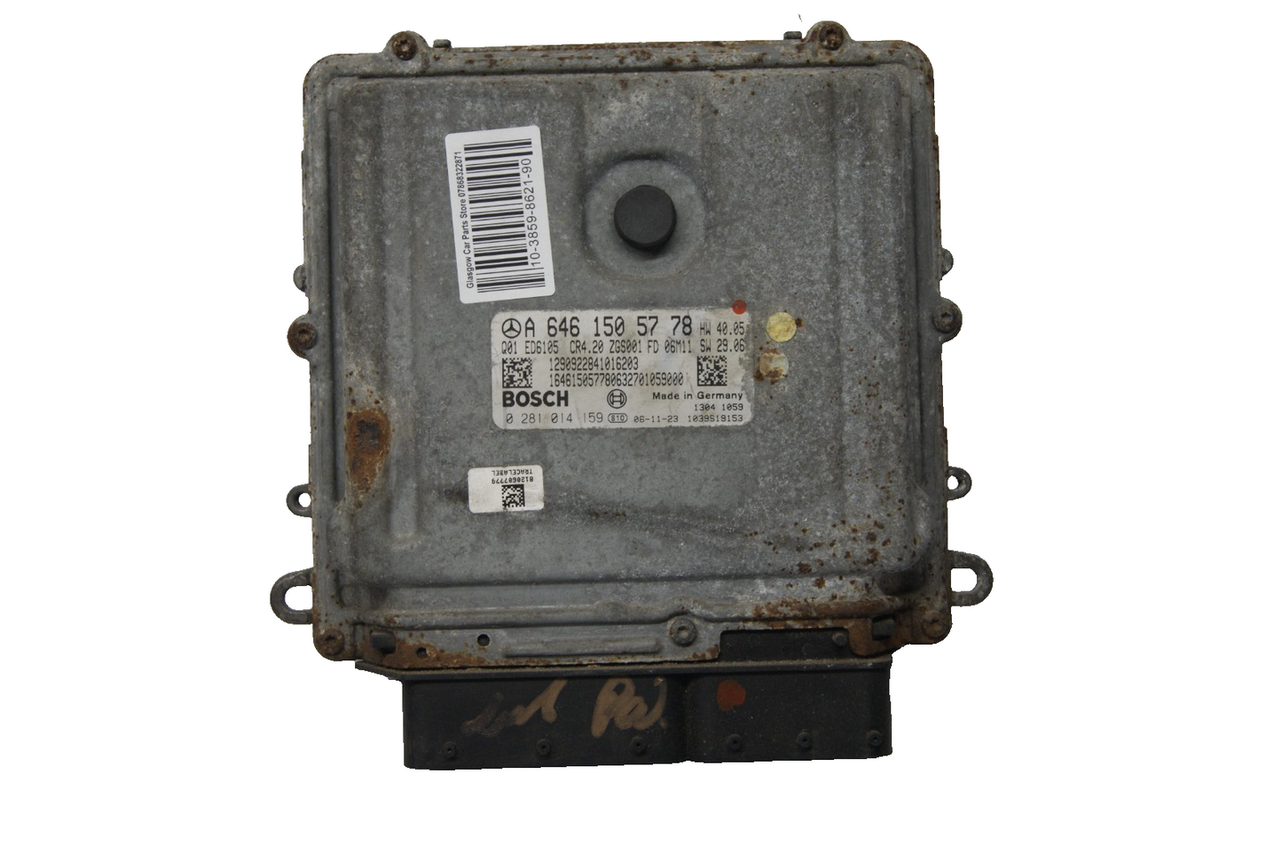 ECU A6461505778 0281014159 Mercedes PLUG AND PLAY PROGRAMMING BY POST