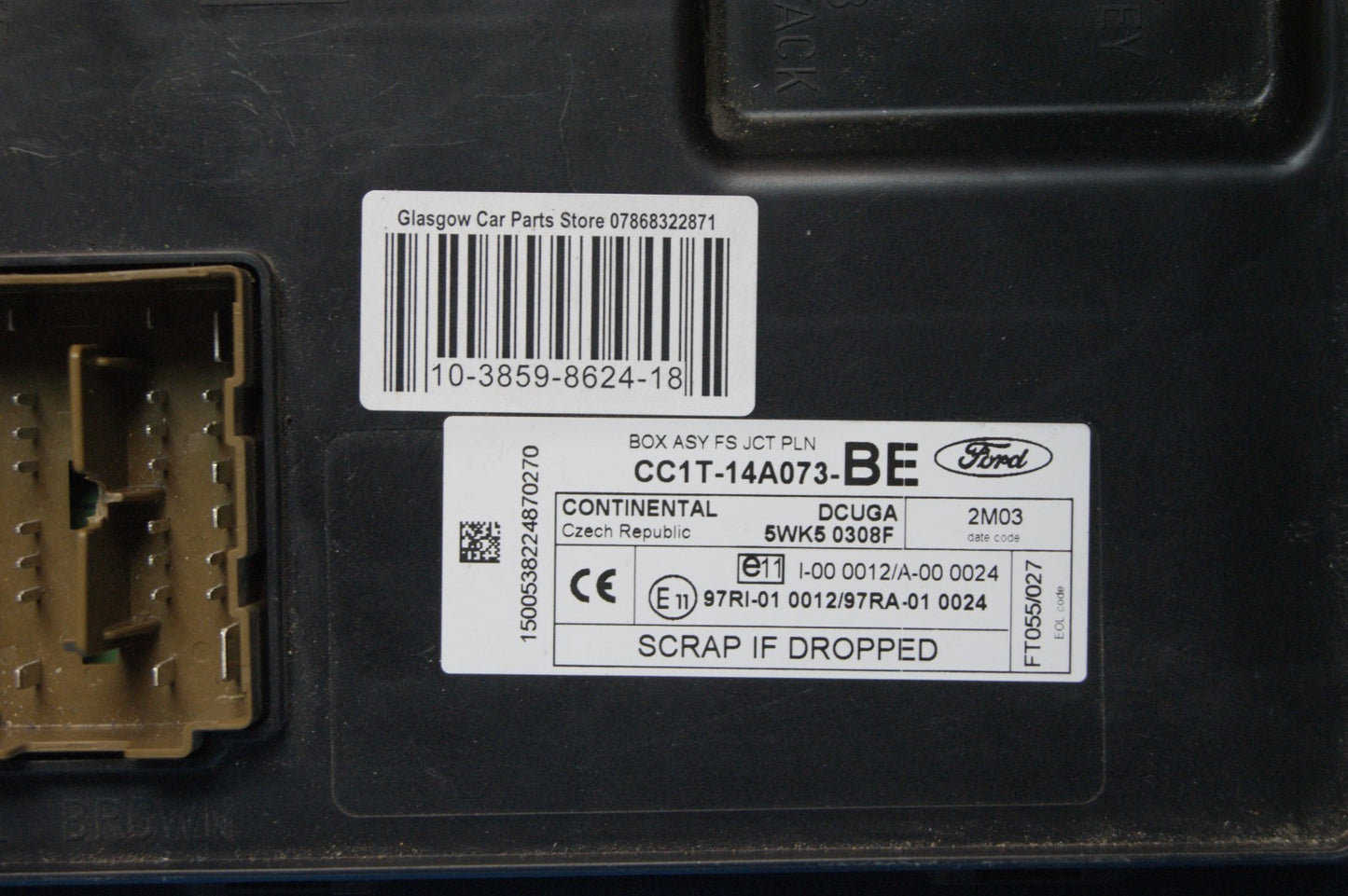 BCM FORD TRANSIT CC1T14A073BE  PLUG AND PLAY PROGRAMMING BY POST.