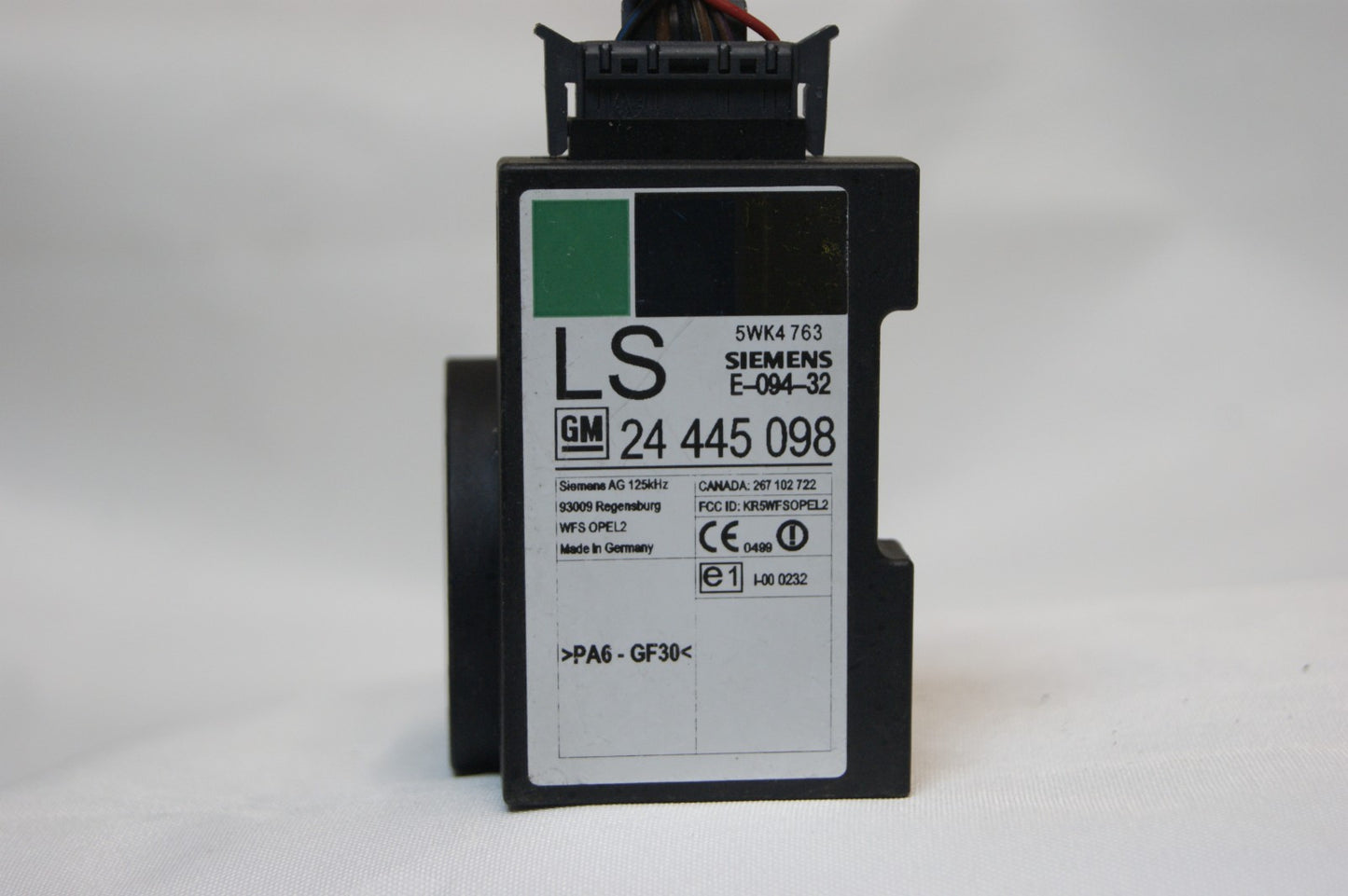 24445098 Vauxhall Transponder Immobiliser  24 445 098 5WK4763