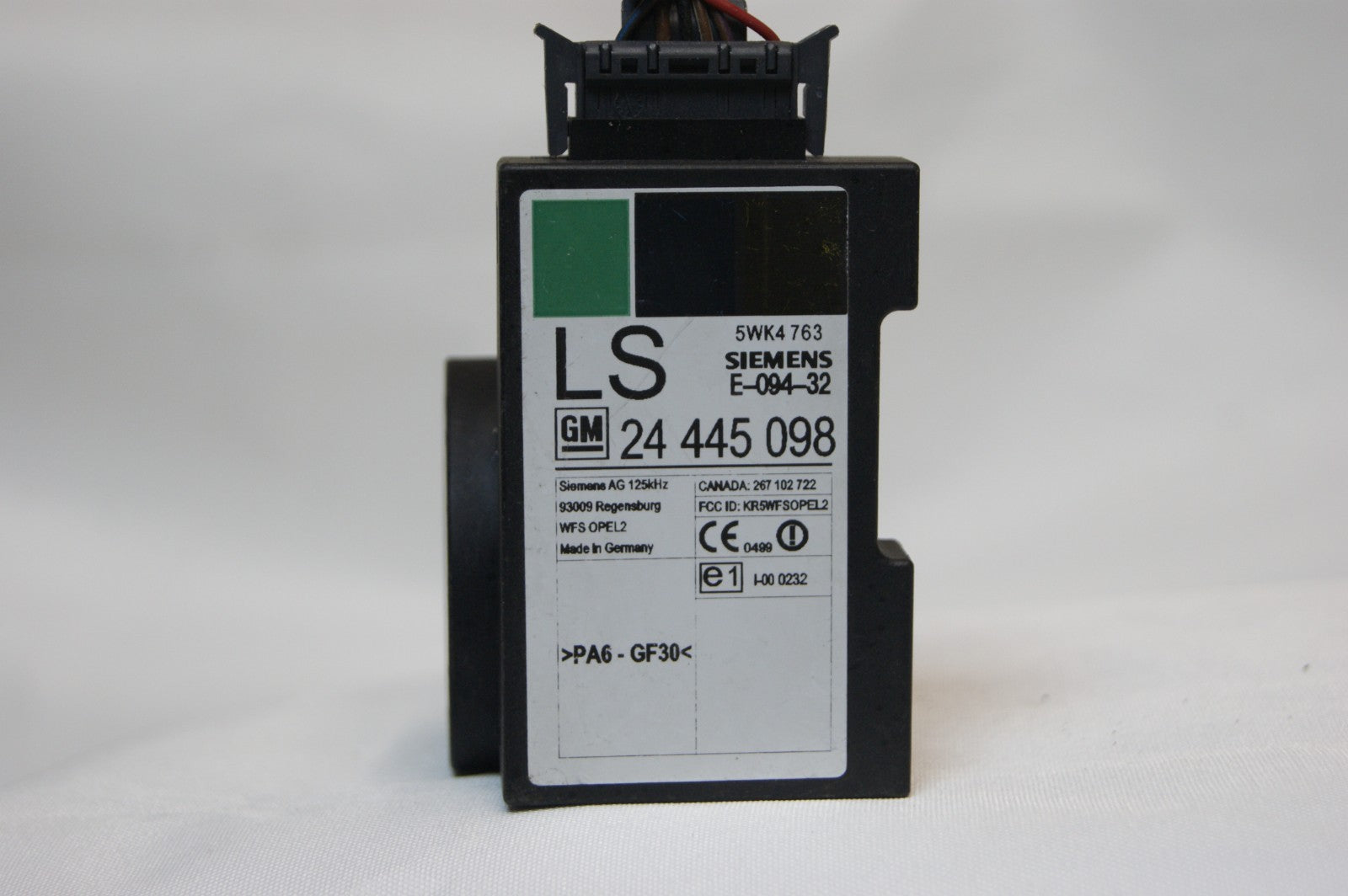 24445098 Vauxhall Transponder Immobiliser  24 445 098 5WK4763