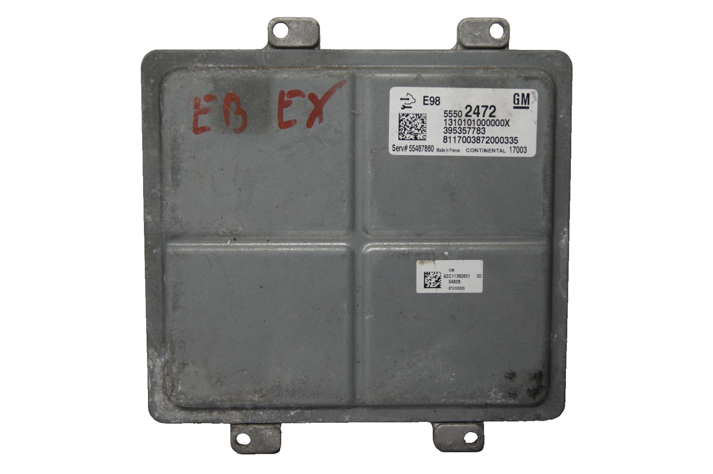 55487860 Vauxhall Astra Mokka  ECU 55502472 PLUG AND PLAY PROGRAMMING BY POST