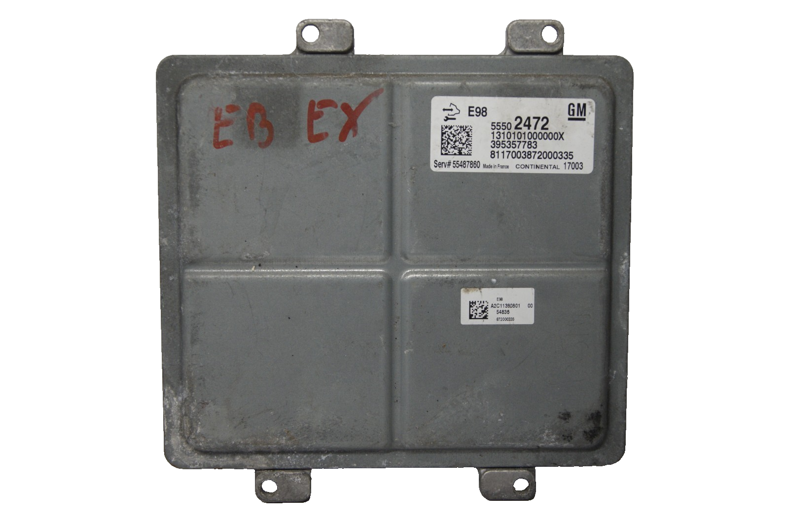 55487860 Vauxhall Astra Mokka  ECU 55502472 PLUG AND PLAY PROGRAMMING BY POST