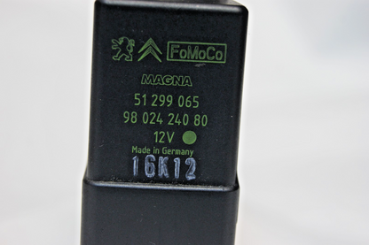 CITROEN 308 SW 1.6 HDi RELAY GLOW PLUG 9802424080 FOMOCO