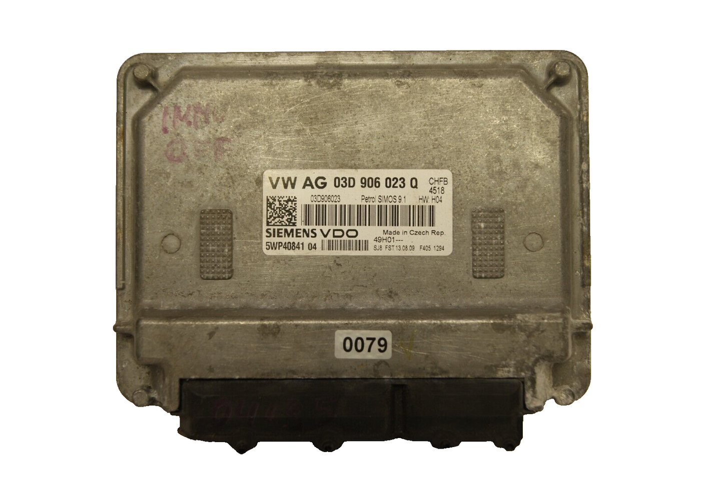 03D906023Q  ECU Audi VW Skoda Seat   IMMO OFF PLUG & PLAY.