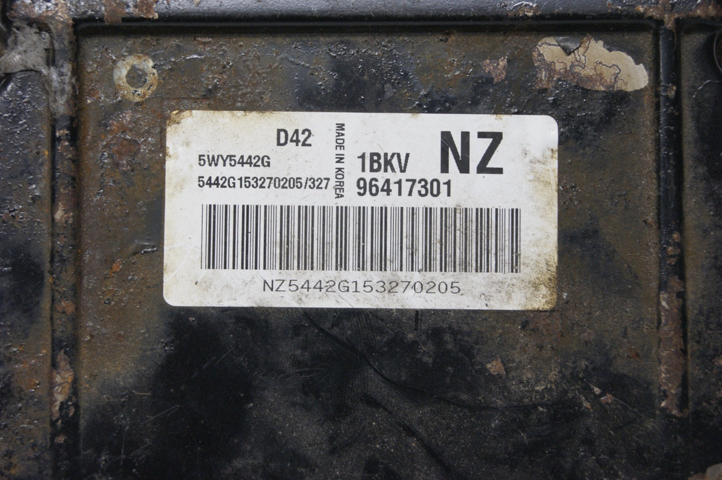 CHEVROLET MATIZ  1.0 PETROL  ECU 96417301 PLUG AND PLAY PROGRAMMING BY POST