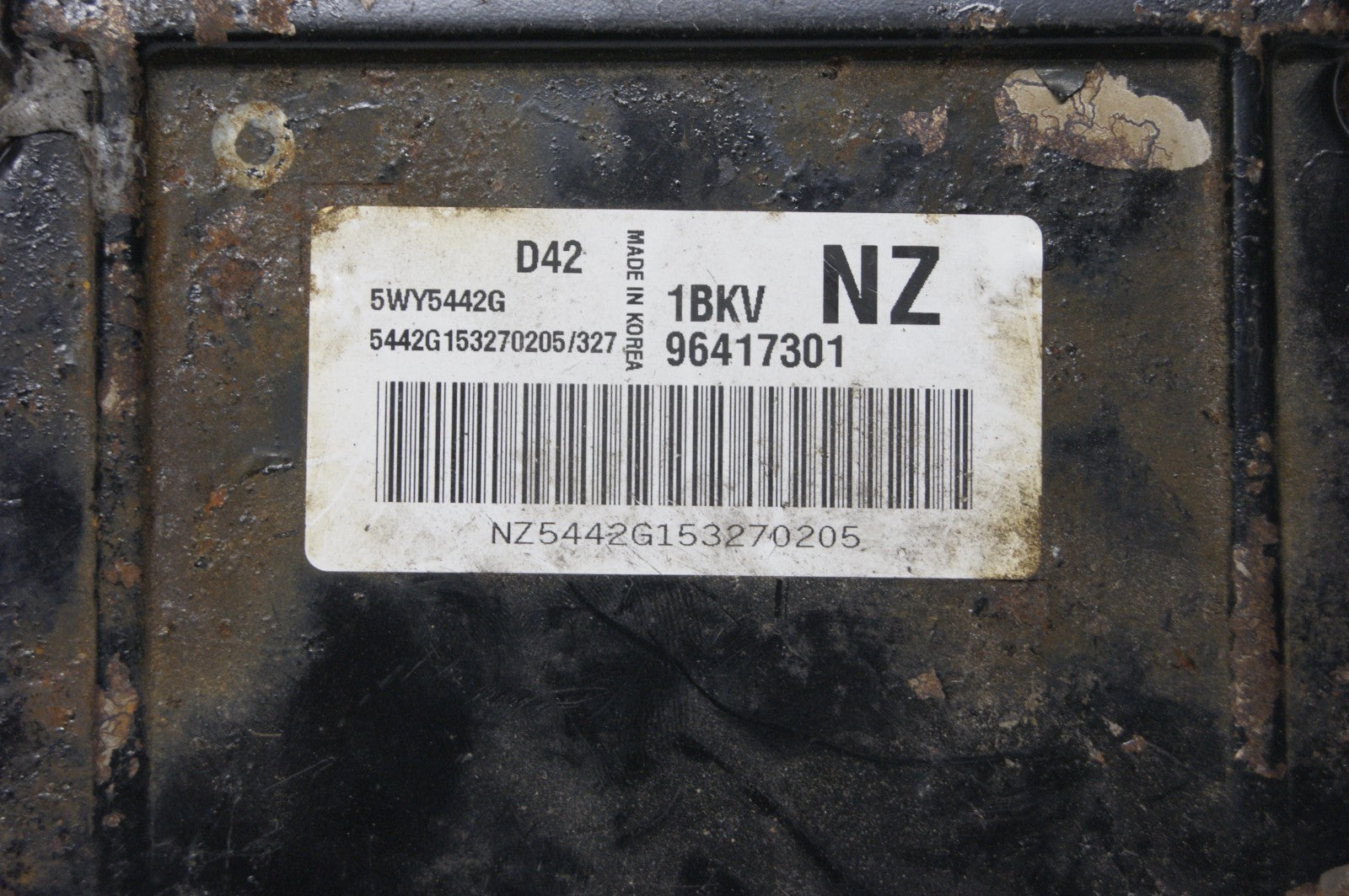 CHEVROLET MATIZ  1.0 PETROL  ECU 96417301 PLUG AND PLAY PROGRAMMING BY POST