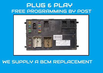 BCM FORD TRANSIT 8C1T-14A073BD  PLUG AND PLAY PROGRAMMING BY POST.