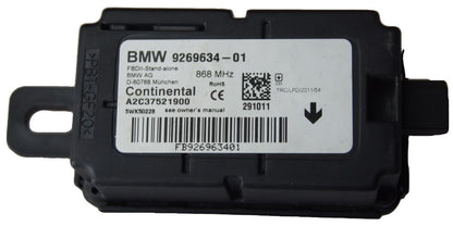 Bmw 1 3 Series F20 F21 F30 Alarm Sensor Module Receiver  9269634 a2c37521900
