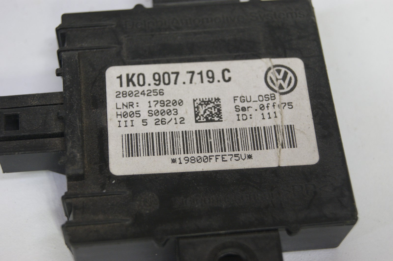 Audi A3 Vw Golf Mk5 Jetta Touran  TOW CONTROL MODULE 1K0 907 719 C