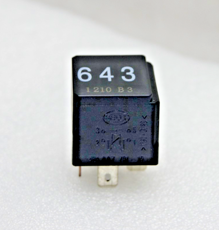 Audi Seat VW Skoda (08-16) Black-643 4-Pin Relay 8K0951253 4RA 007 791-19