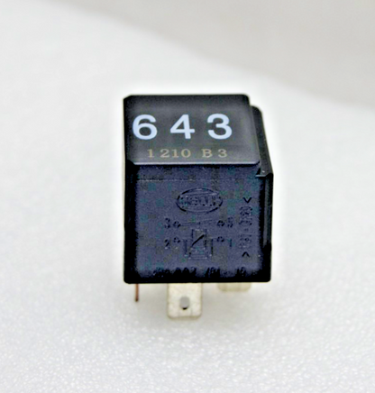 Audi Seat VW Skoda (08-16) Black-643 4-Pin Relay 8K0951253 4RA 007 791-19