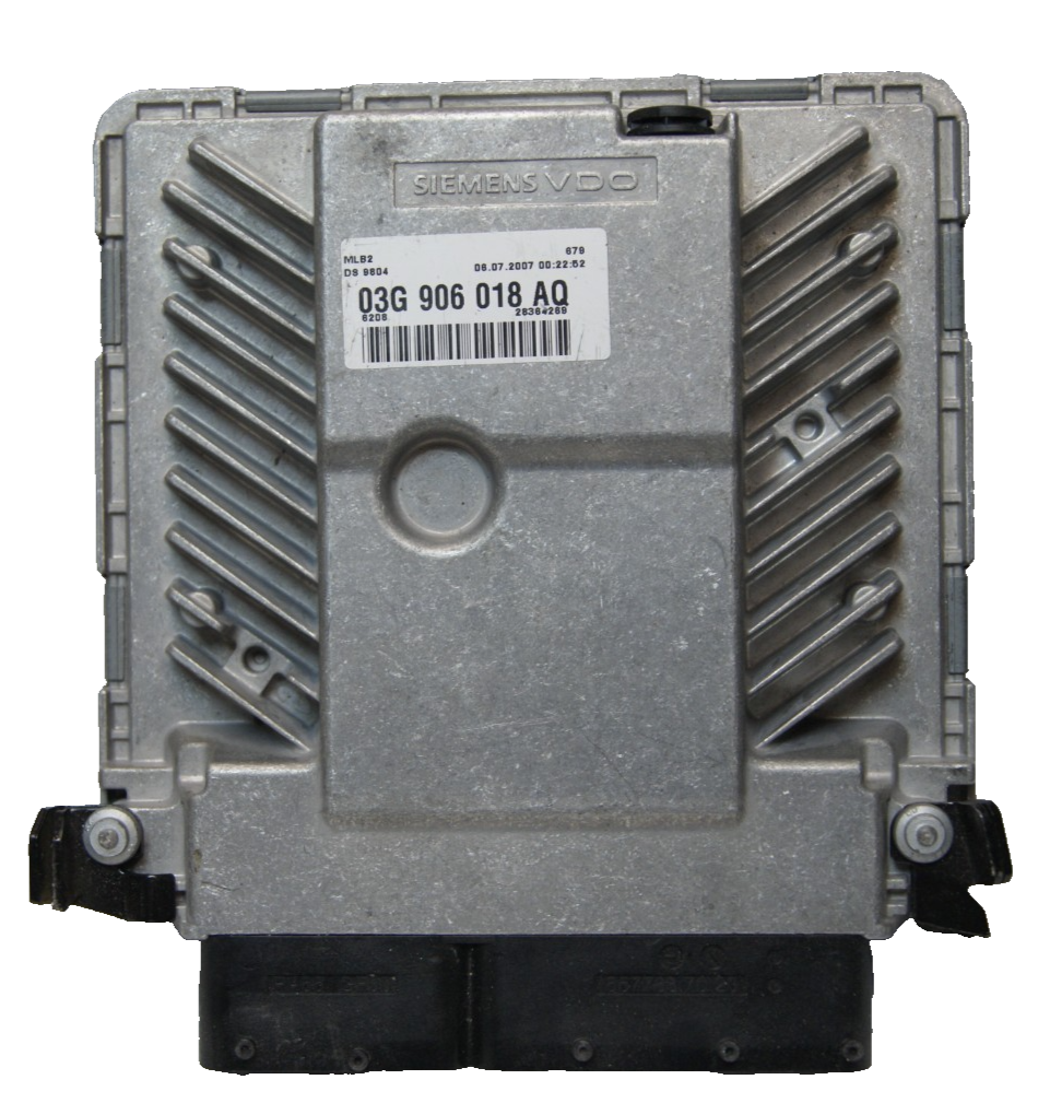 ECU AUDI VW 03G906018AQ  (CLONING BY POST) PLUG AND PLAY