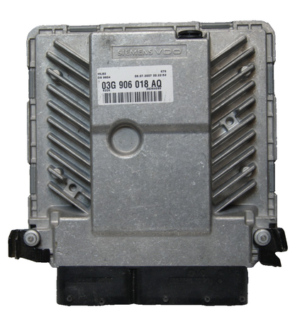 ECU AUDI VW 03G906018AQ  (CLONING BY POST) PLUG AND PLAY