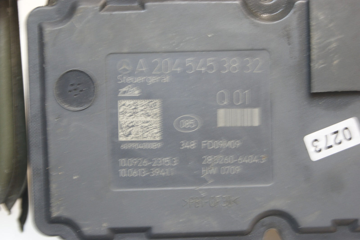 ATE ABS MERCEDES W204 C CLASS ABS PUMP ANTI LOCK BRAKE A2045453832 A2044313912