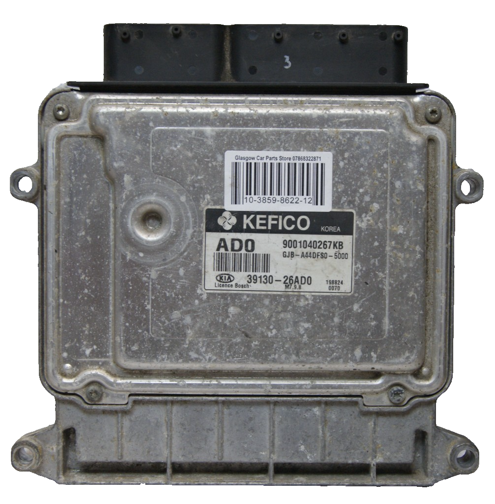 ECU  KIA / HYUNDAI 39130 26AD0 9001040267KB  PLUG AND PLAY (CLONING).