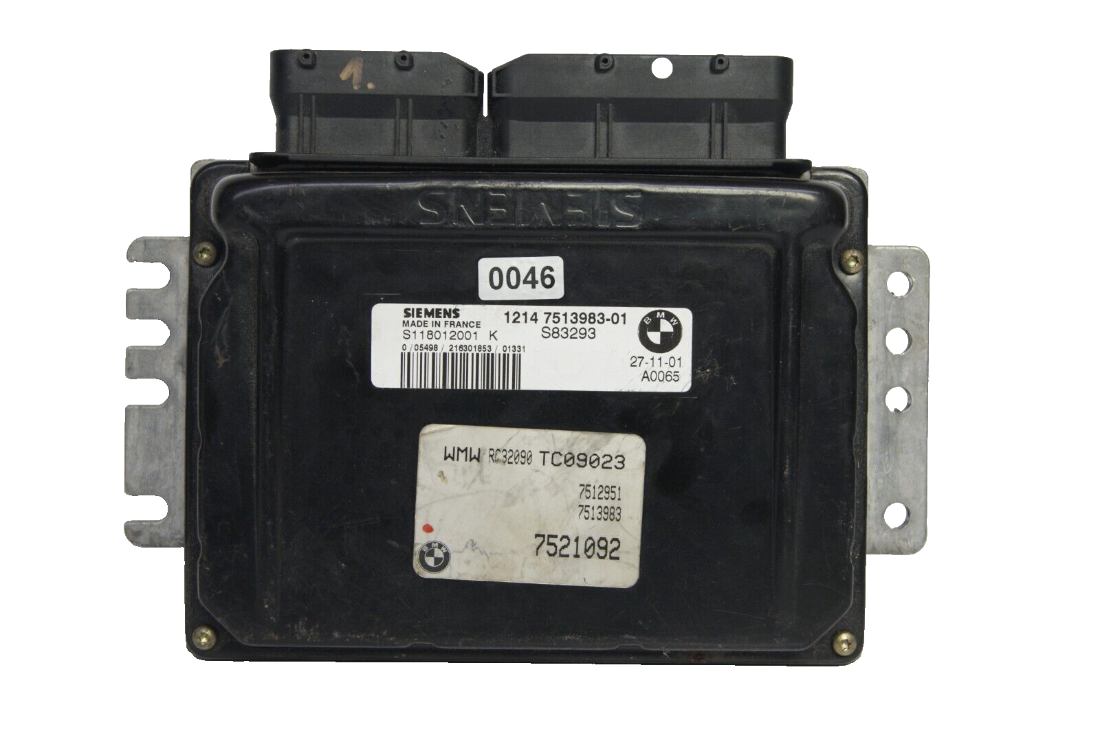 BMW MINI R50 Engine ECU  7513983 / S118012001K  PLUG AND PLAY CLONING BY POST