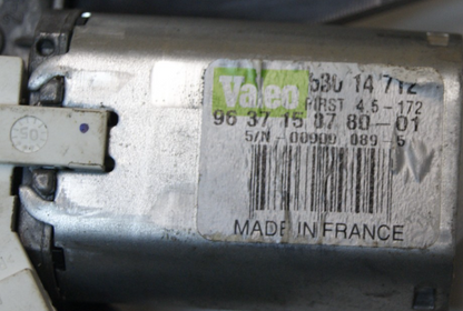 CITROEN C3 C2 2002-09 REAR WIPER MOTOR 53014712 / 9637158780 VALEO