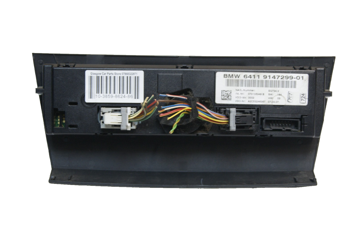 BMW 1 3 Series Automatic Air Conditioning Climate Control Module Switch 9147299