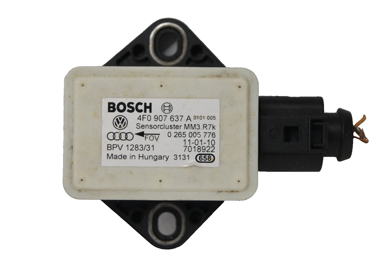 AUDI VW SEAT YAW RATE SENSOR 4F0907637A