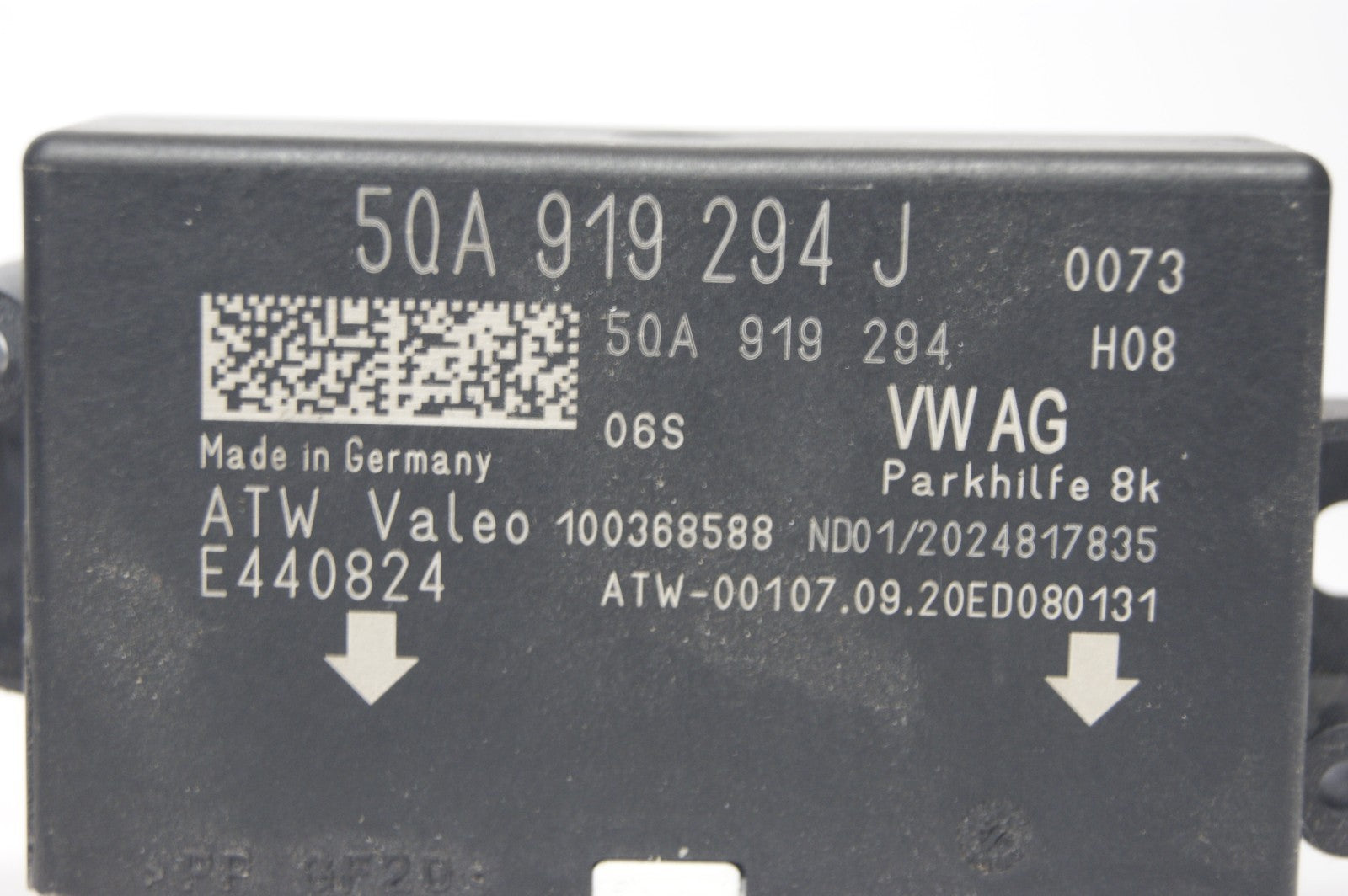 AUDI  VW PARKING CONTROL MODULE  5QA919294J