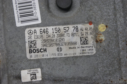 ECU A6461505778 0281014159 Mercedes PLUG AND PLAY PROGRAMMING BY POST