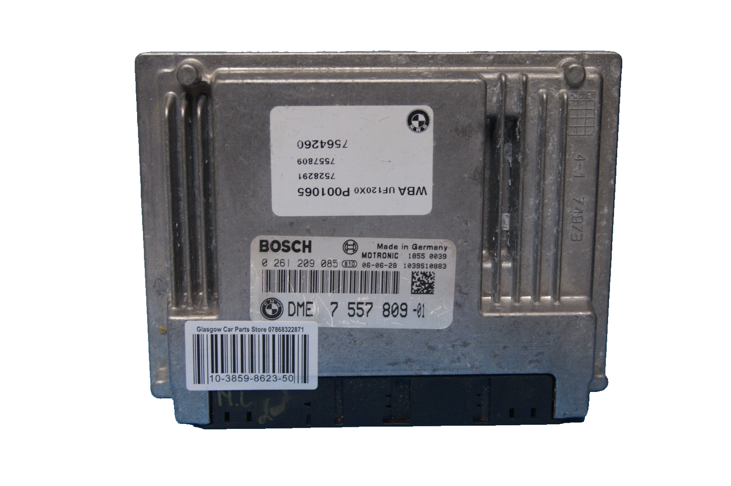 BMW  ECU DME 7557809-01 0261209085