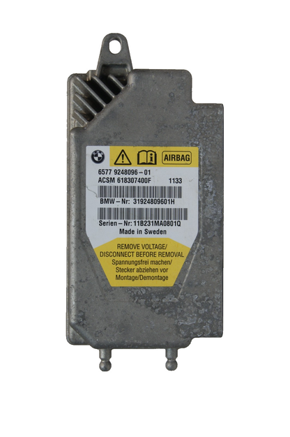 BMW 5 SERIES F10 F11 ICM SRS BAG CONTROL MODULE UNIT ECU 9248096
