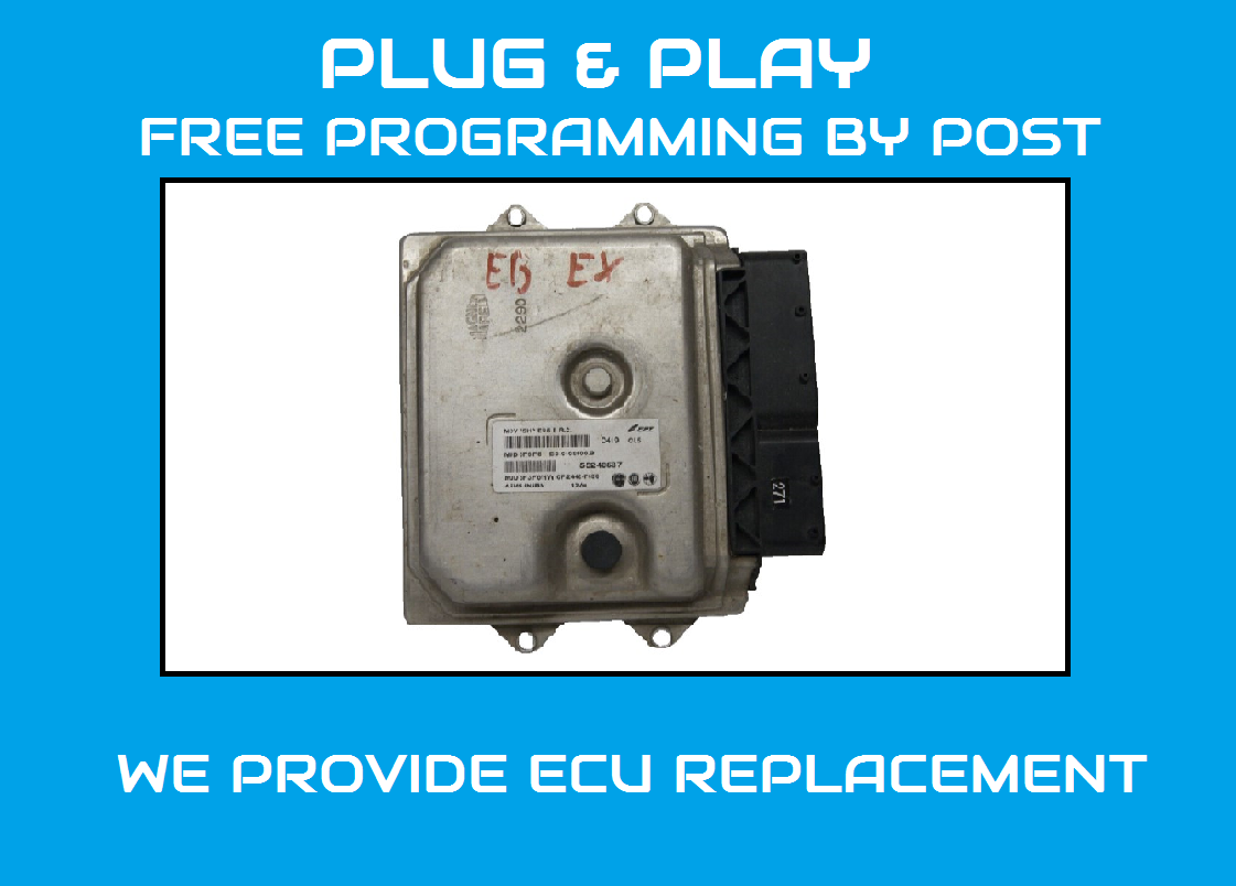CITROEN NEMO FIAT FIORINO ECU 55246587 MJD8F3.F6 PLUG AND PLAY (CLONING)