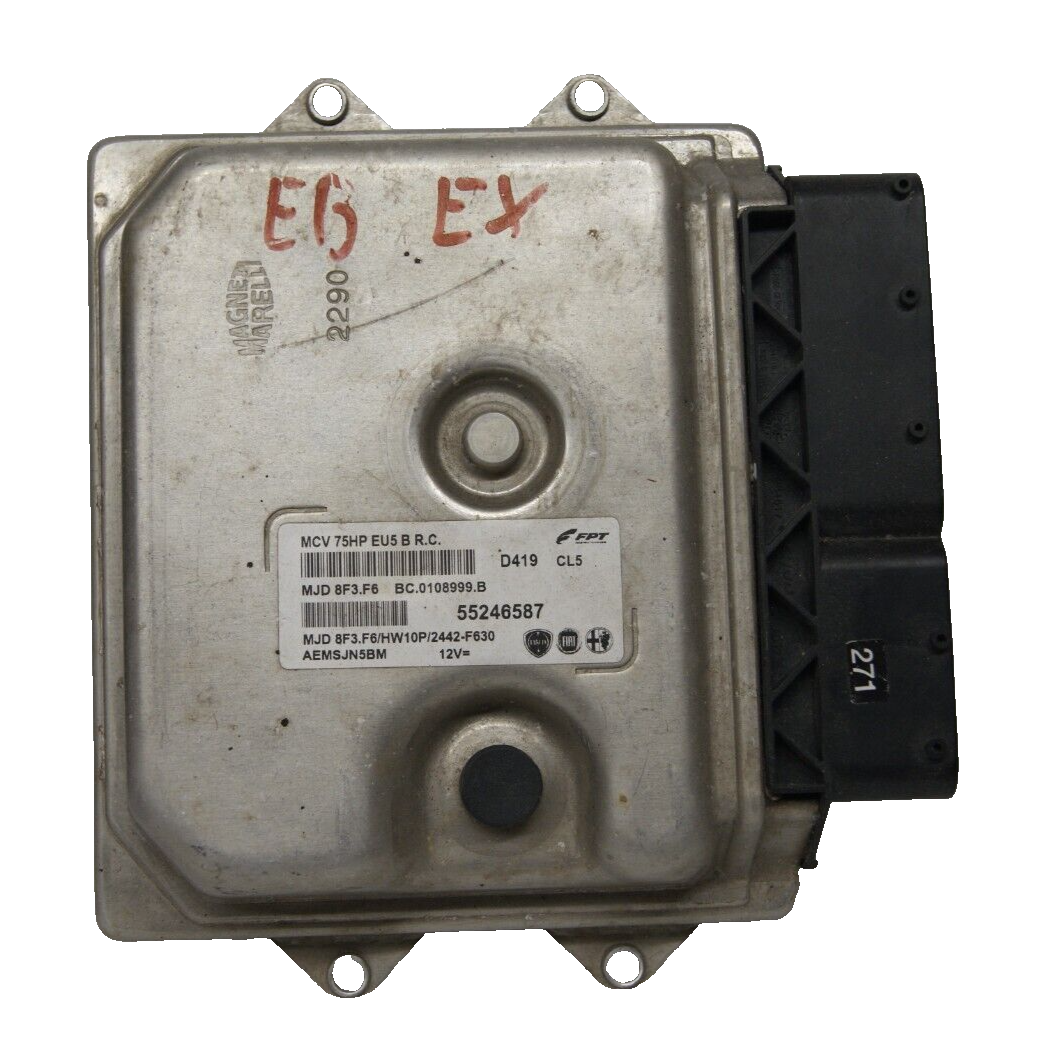 CITROEN NEMO FIAT FIORINO ECU 55246587 MJD8F3.F6 PLUG AND PLAY (CLONING)