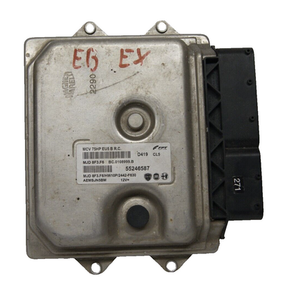 CITROEN NEMO FIAT FIORINO ECU 55246587 MJD8F3.F6 PLUG AND PLAY (CLONING)