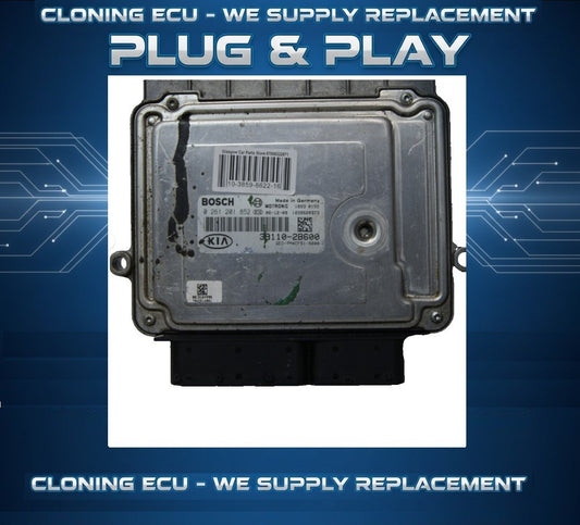 ECU  KIA / HYUNDAI  ECU 39110-2B600 / 0261201852   PLUG AND PLAY (CLONING).