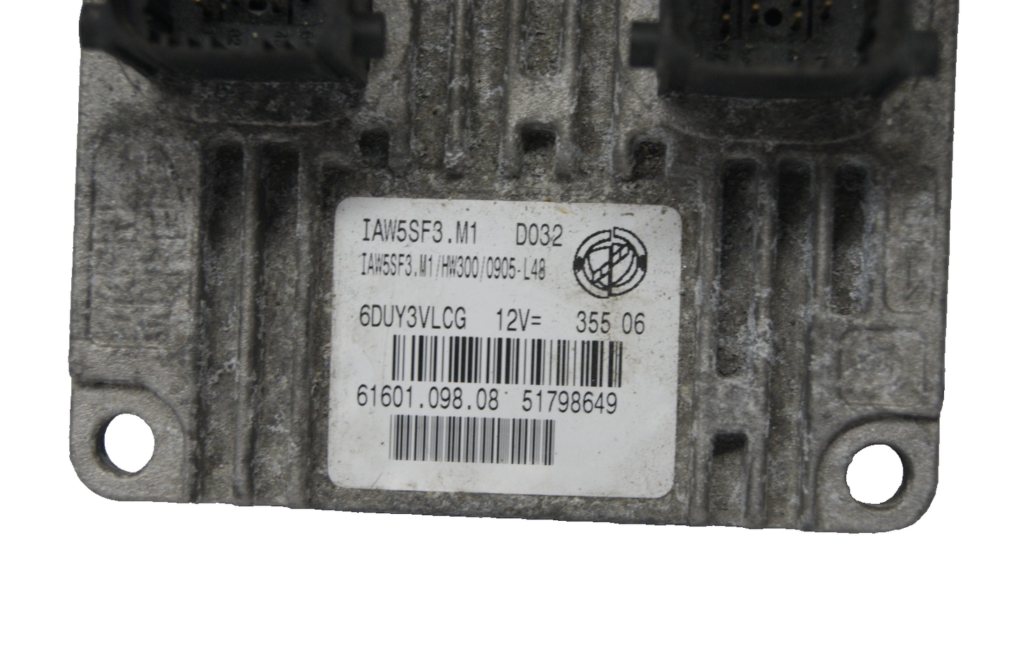 51798649 ECU FIAT IAW5SF3.M1 /HW300 PLUG AND PLAY PROGRAMMING BY POST.