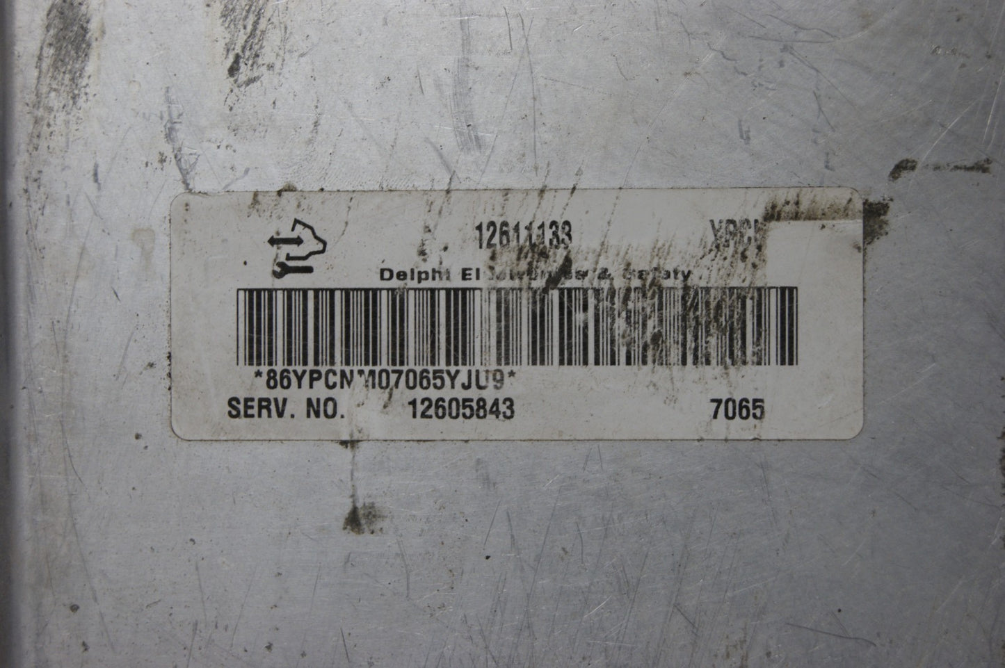 CADILLAC   ECU 12605843 12611133