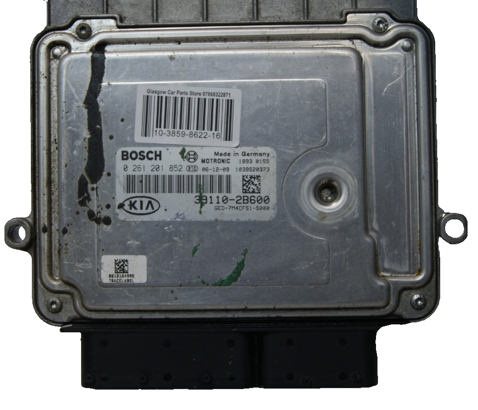 ECU  KIA / HYUNDAI  ECU 39110-2B600 / 0261201852   PLUG AND PLAY (CLONING).