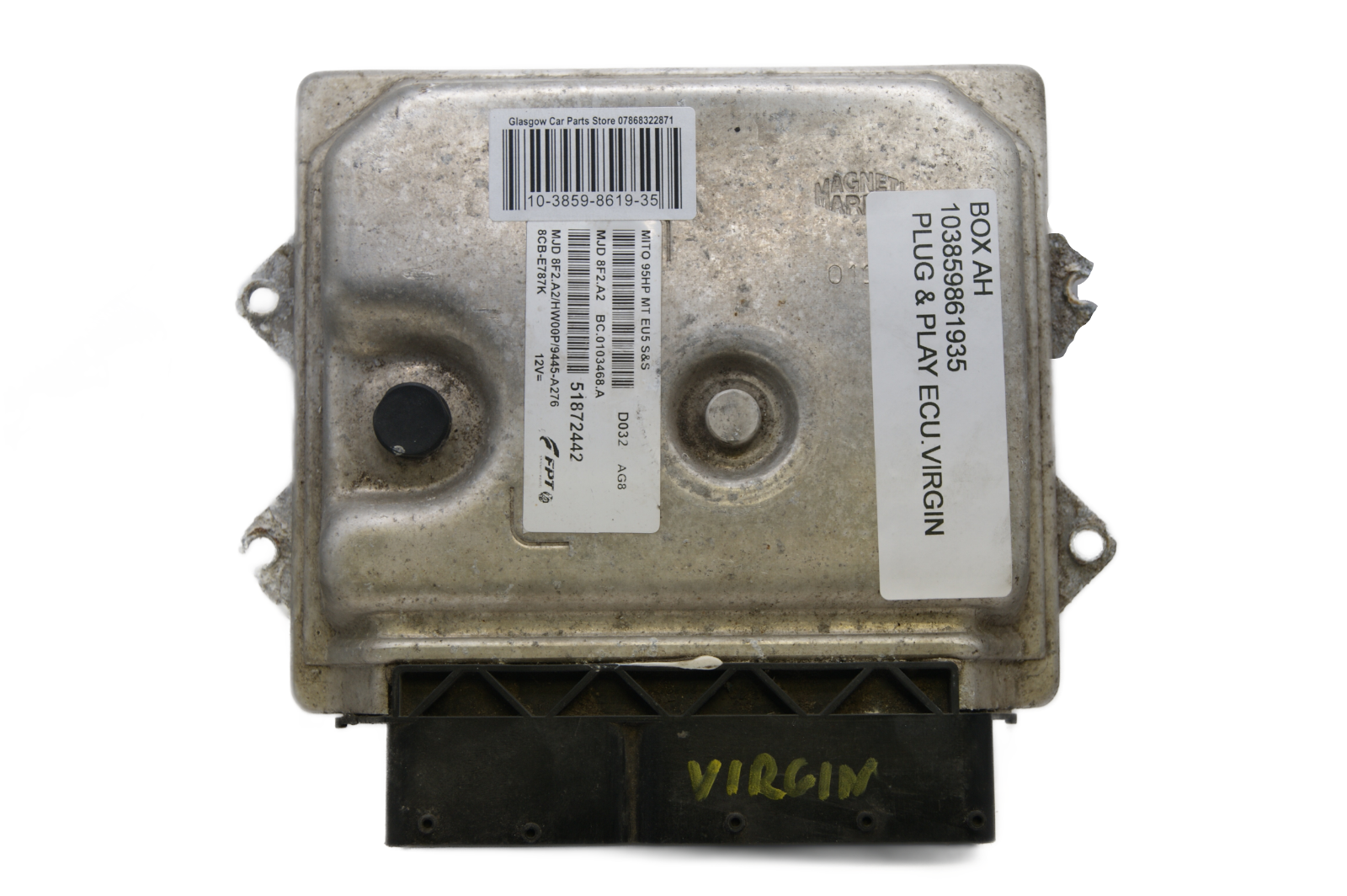 ECU ALFA ROMEO MITO  51872442 VIRGIN PLUG AND PLAY