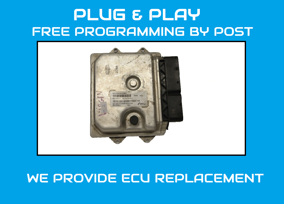 Citroen Nemo Peugeot Bipper Fiat   51880759 PLUG & PLAY PROGRAMMING BY POST