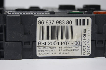 9663798380 FIAT SCUDO BSI  PLUG & PLAY PROGRAMMING BY POST