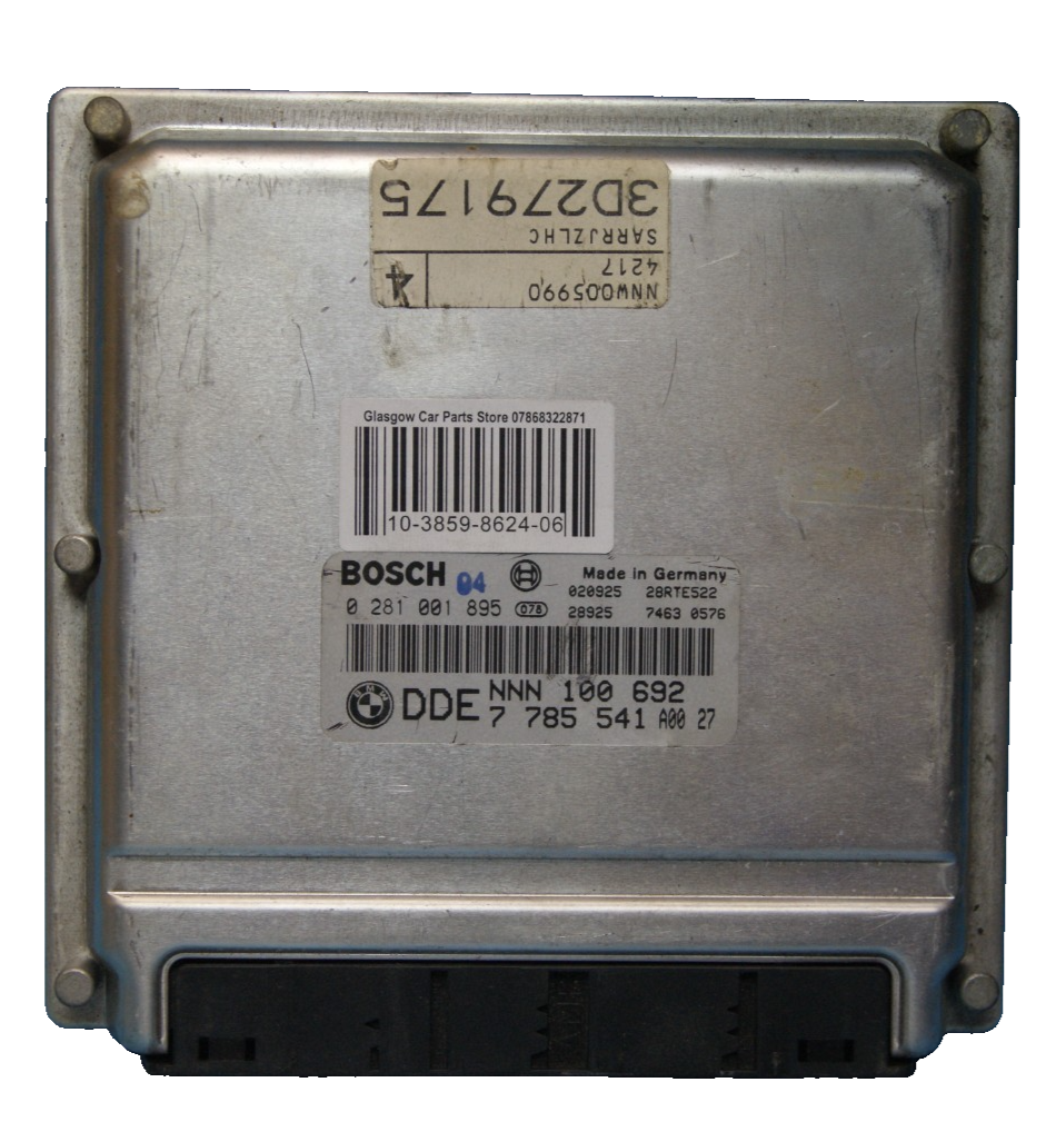 BMW /LANDROVER 0281001895  / 7785541  ECU PLUG & PLAY. CLONING BY POST.