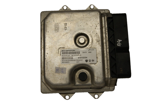 ECU  FIAT QUBO  51918354 PLUG AND PLAY PROGRAMMING BY POST