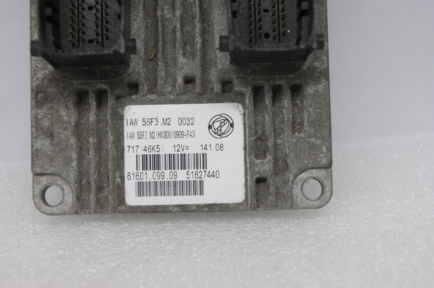 ECU 51827440 FIAT IAW5SF3.M2 /HW3030909-F43 PLUG AND PLAY (CLONING)